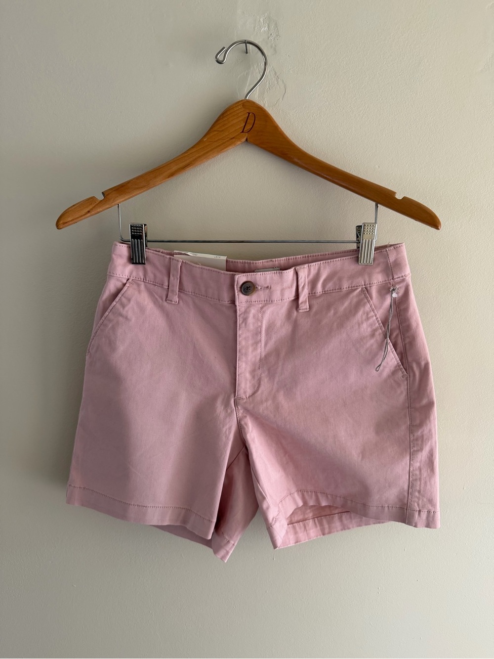A New Day Classic Stretch Chino Shorts Size 2 Pink